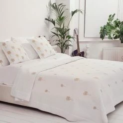 Elizabeth Scarlett Quilted Palmier Cushion Cover