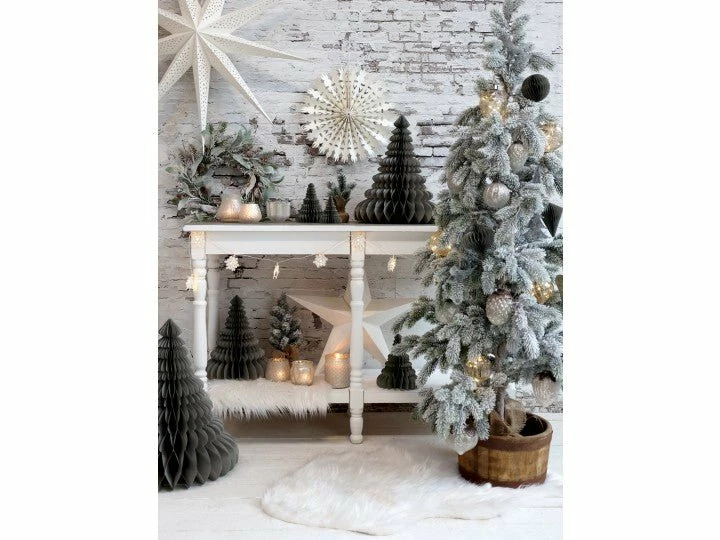 Budget 🔥 The Grey Works | Life & Style 🎄 Christmas Sale Paper 🎄 Christmas Tree In Grey Small ⭐ 6 The Grey Works | Life & Style Christmas Sale Paper Christmas Tree In Grey Small