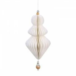 The Grey Works | Life & Style Christmas Sale Paper Lantern Christmas Decoration With Wooden Bead