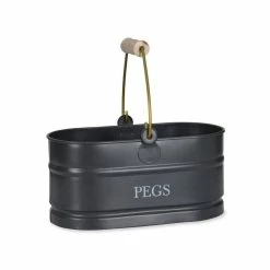 The Grey Works Peg Bucket Carbon