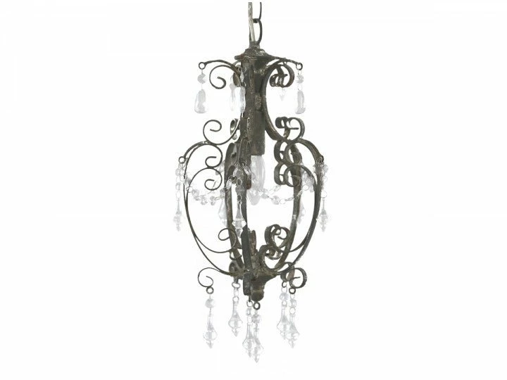 Best reviews of π The Grey Works Lighting Petite Liberty Vintage Style Chandelier In Grey π 4 The Grey Works Lighting Petite Liberty Vintage Style Chandelier In Grey