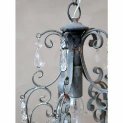 Best reviews of π The Grey Works Lighting Petite Liberty Vintage Style Chandelier In Grey π 11 The Grey Works Lighting Petite Liberty Vintage Style Chandelier In Grey