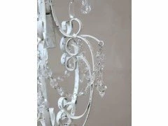 Outlet π The Grey Works Lighting Petite Liberty Vintage Style Chandelier In White π 6 The Grey Works Lighting Petite Liberty Vintage Style Chandelier In White