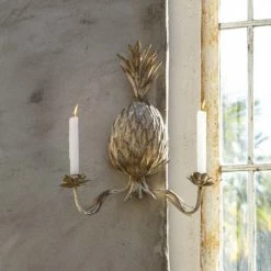 The Grey Works Homewares Pia Wall Sconce Candle Holder