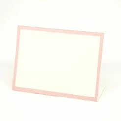 Hester & Cook Pink Frame Place Cards - Set Of 12