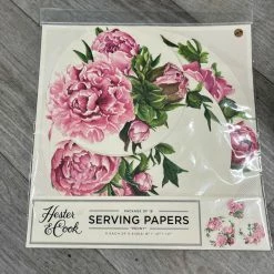 Promo ❤️ Hester & Cook Placemats Pink Peony Paper Serving Papers-18 Sheets Per Pack ⌛ 7 Hester & Cook Placemats Pink Peony Paper Serving Papers-18 Sheets Per Pack