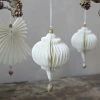 The Grey Works | Life & Style Pumpkin Paper Christmas Decoration With Wooden Bead Christmas Sale