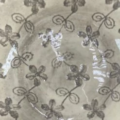 Wonki Ware Ramekin Little Dish In Warm Grey Mixed Patterns Homewares