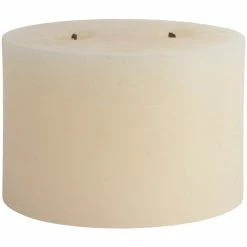 The Grey Works Rustic Outdoor Pillar Candle - 2 Wick Candles