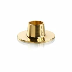 Ester & Erik Candles Shiny Gold Stainless Steel Candle Holder