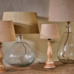 The Grey Works Lampshades Small Jute Lampshade Natural