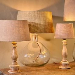 The Grey Works Lampshades Small Jute Lampshade Natural