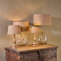 The Grey Works Lampshades Small Jute Lampshade Natural