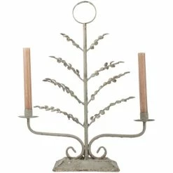 The Grey Works Homewares Spring Leaves Candelabra