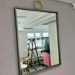 The Grey Works Mirrors Stanford Metal Mirror