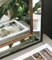 Best Pirce 🔥 The Grey Works Sylvie Black And Gold Decorative Mirror ⌛ 8 The Grey Works Sylvie Black And Gold Decorative Mirror