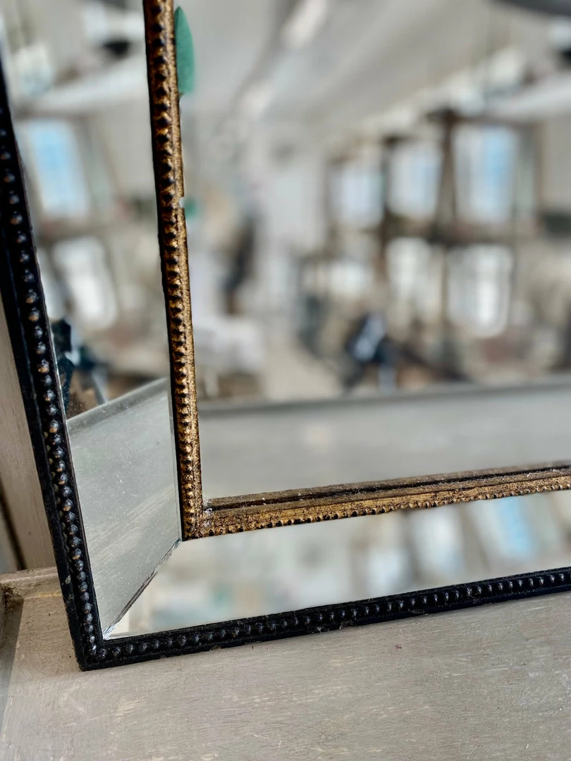 Best Pirce 🔥 The Grey Works Sylvie Black And Gold Decorative Mirror ⌛ 6 The Grey Works Sylvie Black And Gold Decorative Mirror