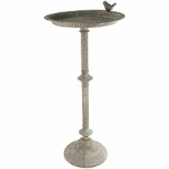 New ๐งจ The Grey Works French Style Bird Table In Zinc โจ 11 The Grey Works French Style Bird Table In Zinc