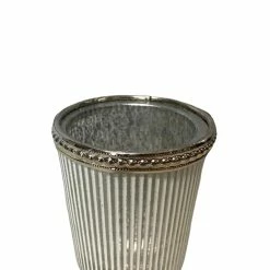 Best deal π The Grey Works Homewares Tea-Light Holder In Antiqued White And Silver Glass With A Beaded Rim π 7 The Grey Works Homewares Tea-Light Holder In Antiqued White And Silver Glass With A Beaded Rim