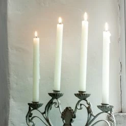 The Grey Works Tivoli French Vintage Style Candelabra Homewares