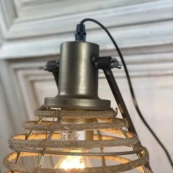 The Grey Works Lighting Twiggy Rustic Table Lamp