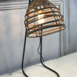 The Grey Works Lighting Twiggy Rustic Table Lamp