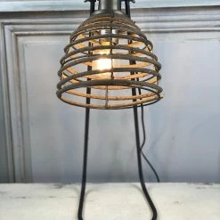 The Grey Works Lighting Twiggy Rustic Table Lamp