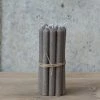 Buy ๐ The Grey Works Dinner Candles Very Slim Candles Bundle Of 8 Taupe ๐ 1 The Grey Works Dinner Candles Very Slim Candles Bundle Of 8 Taupe