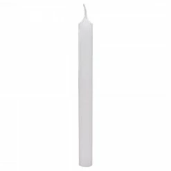 The Grey Works Very Slim Candles Bundle Of 8 White Dinner Candles