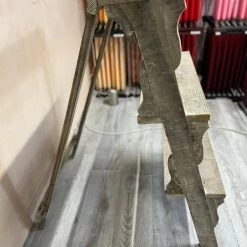 The Grey Works Vintage Style Wooden Display Steps Furniture