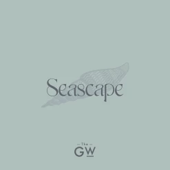The Grey Works White Glass Scented Candle In Seascape