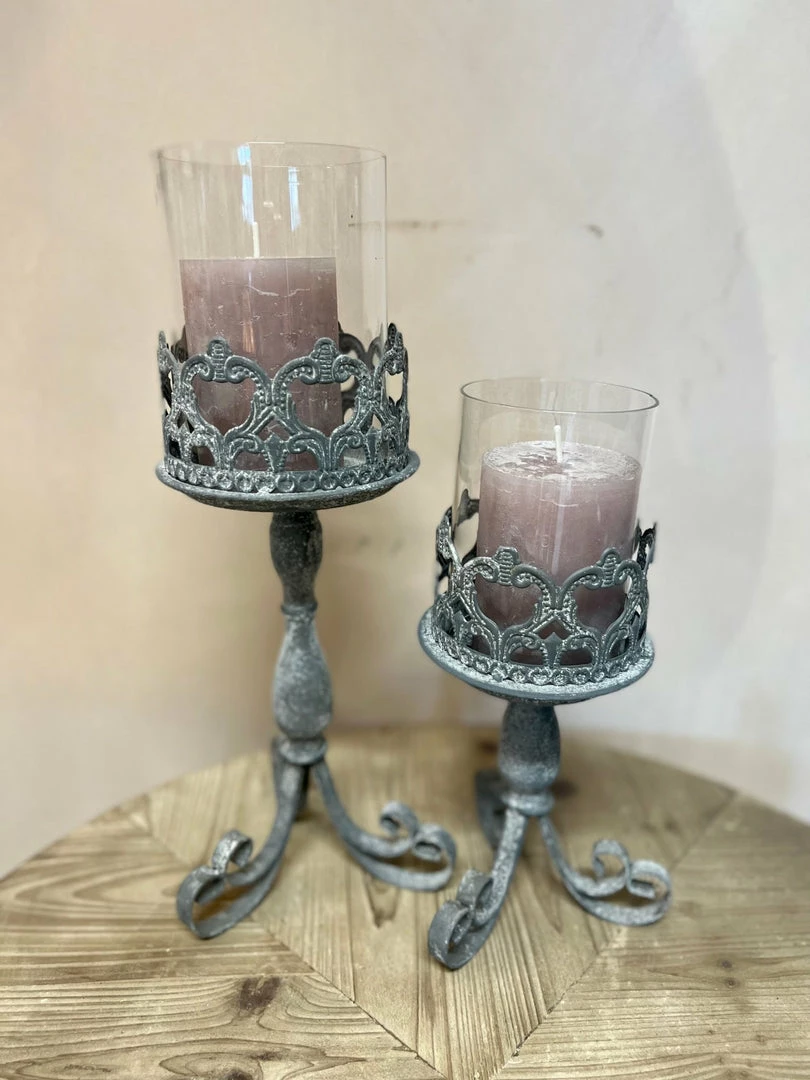 Discount βοΈ The Grey Works Candles Zinc Candle Holder With Glass Votive - Large 𧨠6 The Grey Works Candles Zinc Candle Holder With Glass Votive - Large
