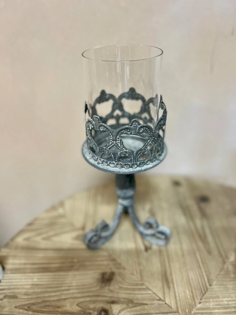 Best reviews of π The Grey Works Zinc Candle Holder With Glass Votive - Medium Candles π€© 3 The Grey Works Zinc Candle Holder With Glass Votive - Medium Candles